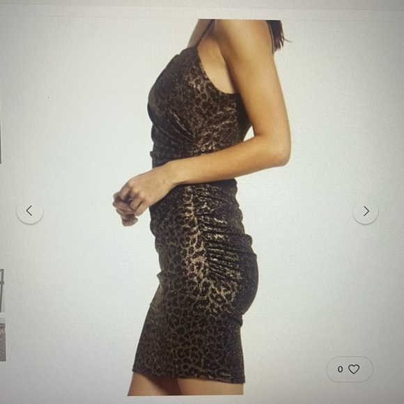 Leith Dresses & Skirts - Leith black/gold leaped dress
